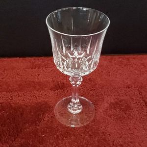 Crystal wine glasses